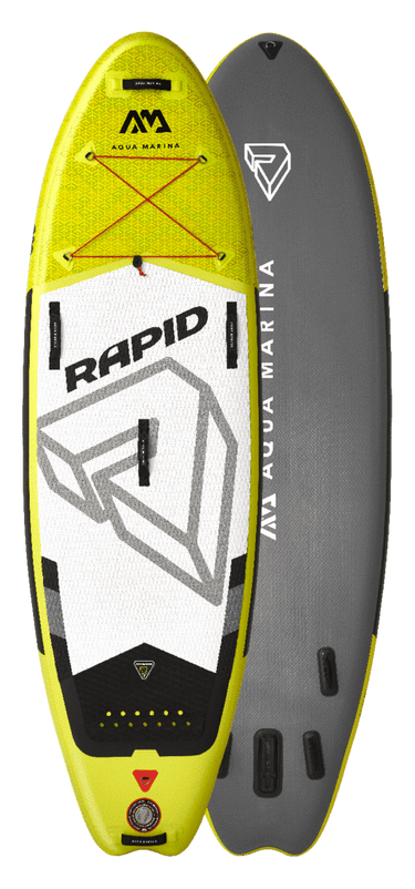 Aqua Marina 9‘6″ RAPID 2020 White Water Inflatable Paddle Board SUP - Good Wave